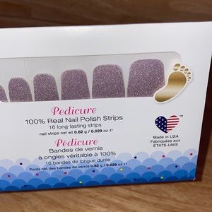 “Moonburst” Color Street, Pedicure, 100% Nail Polish Strips